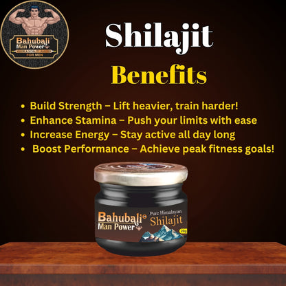 Bahubali Man Power (Pure Himalayan Shilajit) – 20gm