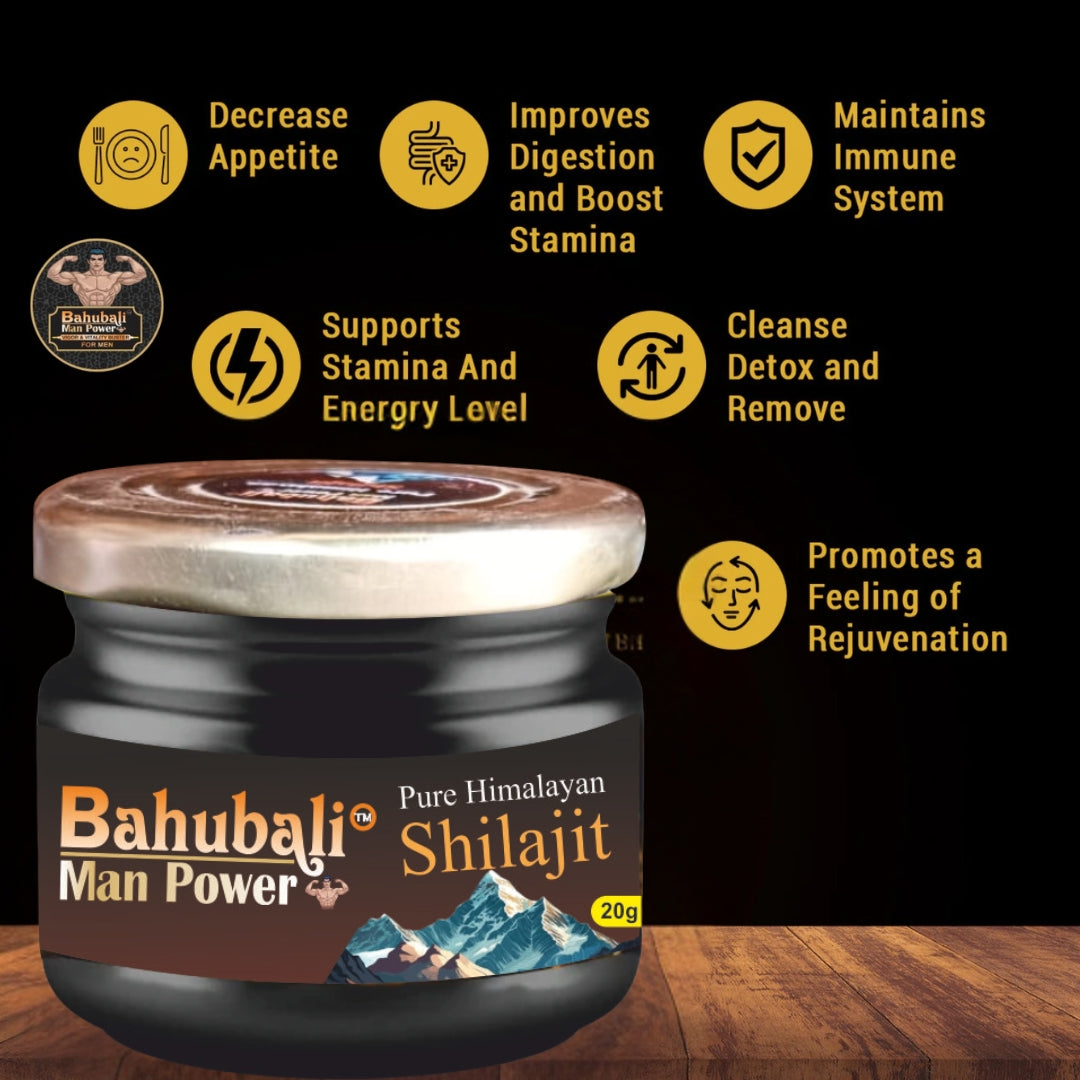 Bahubali Man Power (Pure Himalayan Shilajit) – 20gm