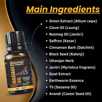 Bahubali Man Power Massage Oil – 30ml